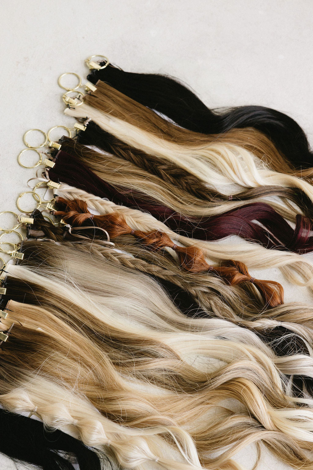 Rooted and balayage shades